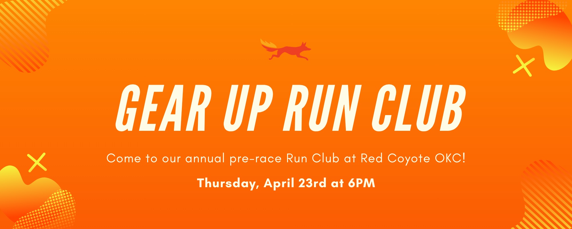 Gear Up 2026 - Red Coyote Running