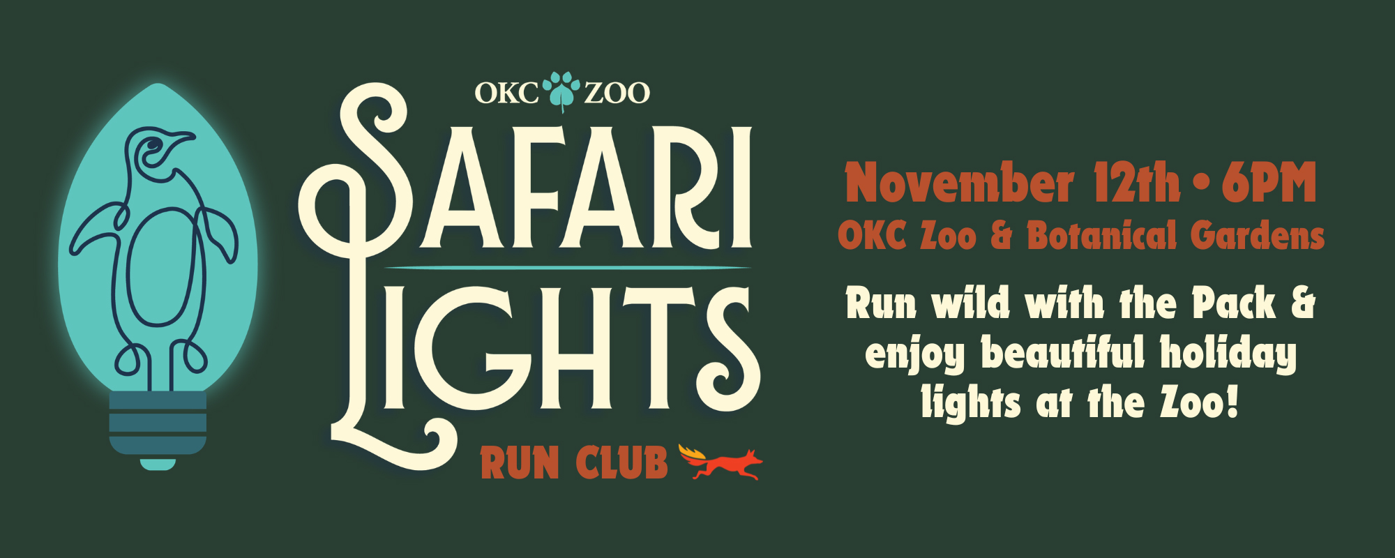 Safari Lights Pack Pint Run 2026 - Red Coyote Running