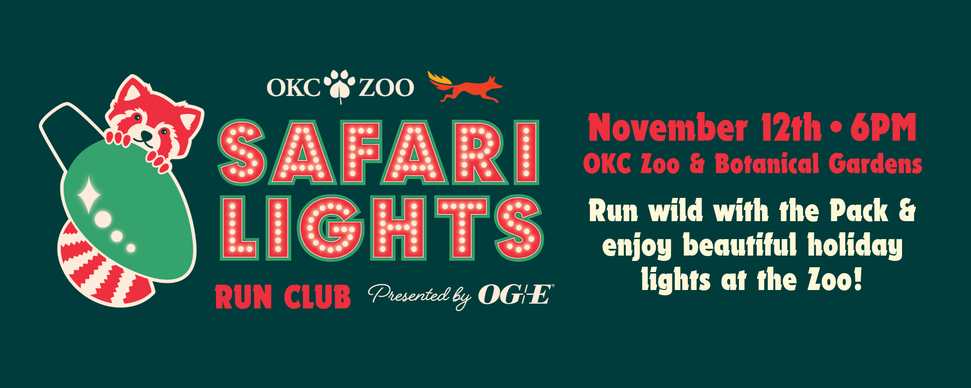 Safari Lights Pack Pint Run 2026 - Red Coyote Running